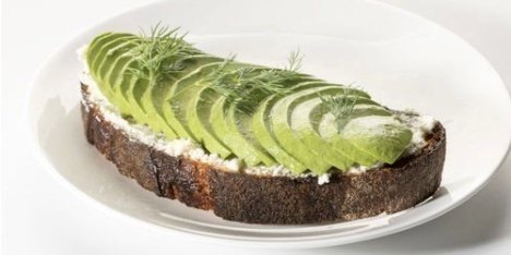Avocado Tartine w/ Marinated Feta