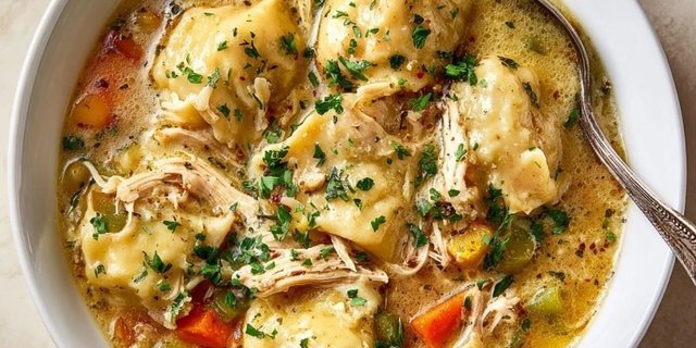 Chicken & Dumpling Soup