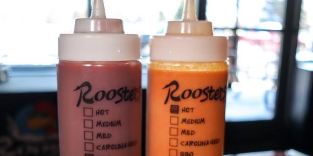 Wing Sauce Bottle