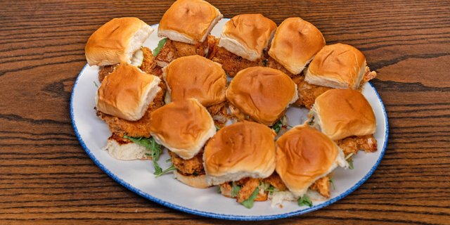 Crispy Chicken Sliders