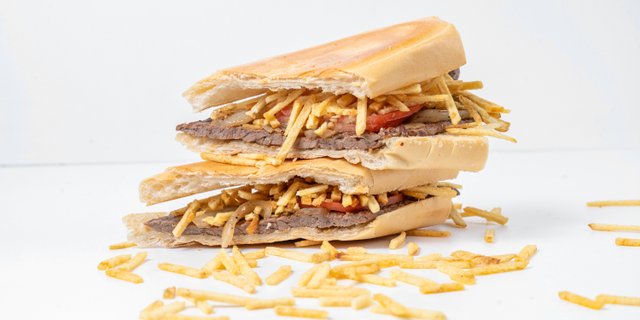 Pan con Bistec