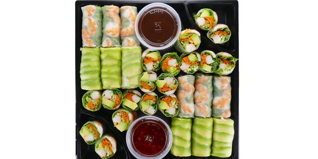 H-E-B Sushiya Summer & Spring Rolls Party Tray