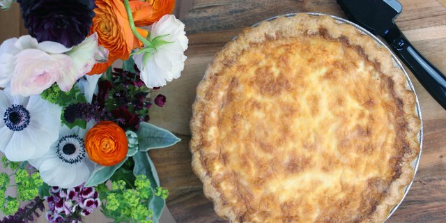 Potato Bacon Quiche (Large)