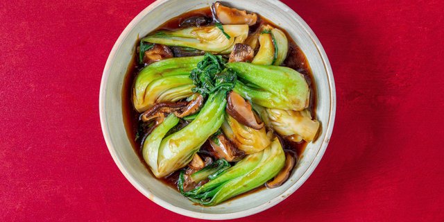 Bok Choy & Black Mushrooms