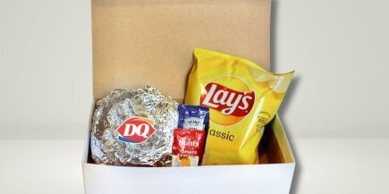 Gluten Free Burger W/ Cheese Boxed Lunch