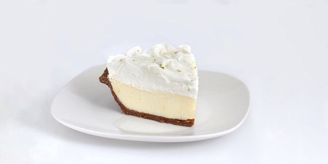 Key Lime Pie Slice