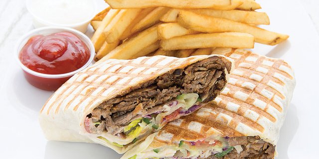 Beef Shawarma Sandwich