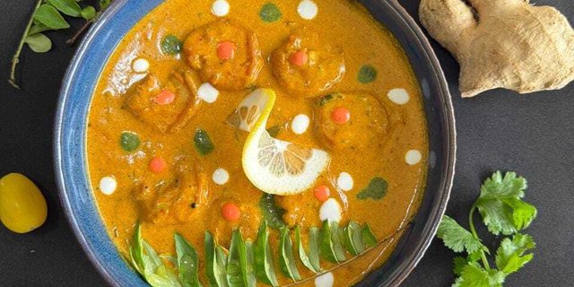 Coconut Shrimp Curry Tray