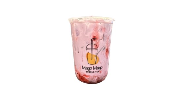 Taro Strawberry Latte