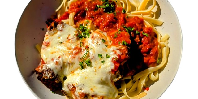Chicken Parmigiana Pasta