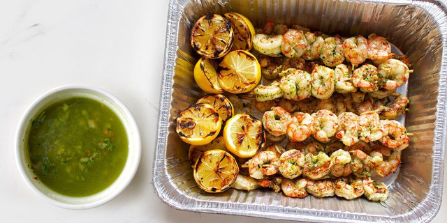Citrus Herb Grilled Shrimp