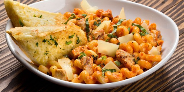 Blackened Chicken Pasta Platter