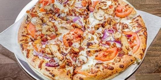 Chicken Alfredo Pizza
