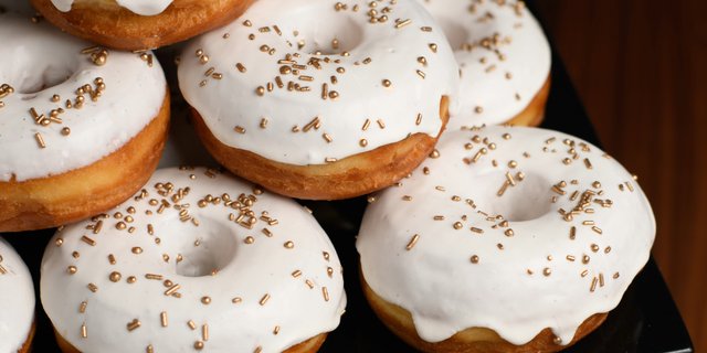 Dozen Mini Sprinkle Donuts