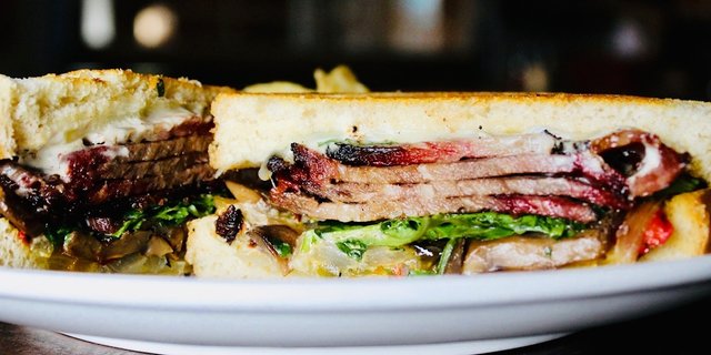 Brisket Melt Sandwich