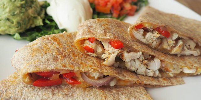 Chicken Quesadillas Platter
