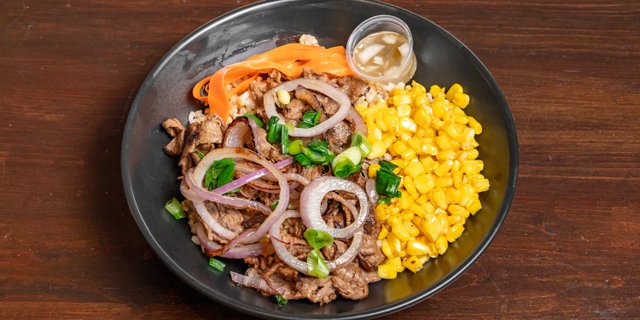 Individual Bistek Tagalog Bowl