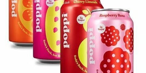 Assorted Poppi Soda
