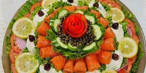 Lox & Cream Cheese Platter