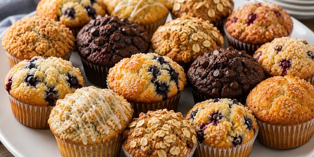 Assorted Muffins w/ Toppings
