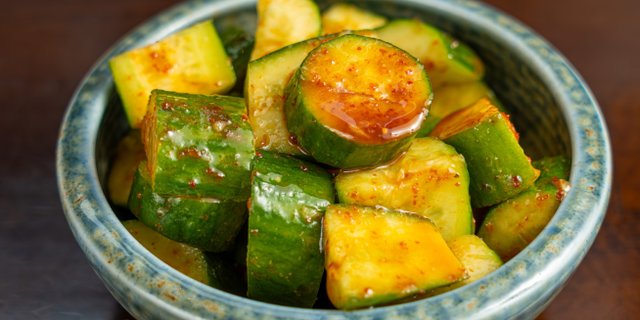 Spicy Cucumber Tray