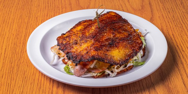 Sweet Plantain Sandwich