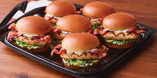 Bacon Ranch Grilled Chicken Sandwich