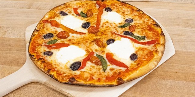 Ultra-Thin Mediterranean Pizza