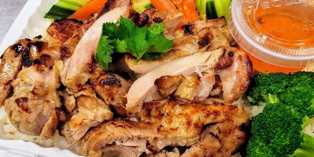 Thai BBQ Chicken On Rice