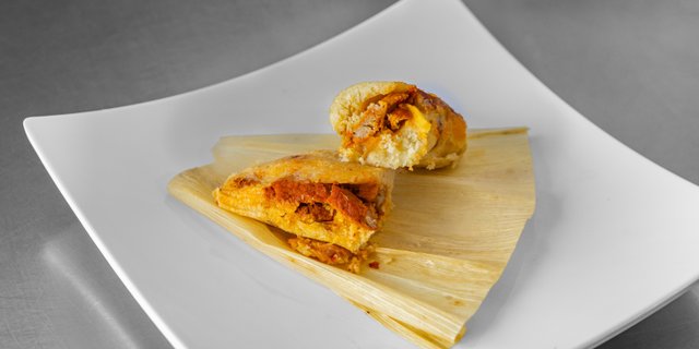 Pork Pastor Tamale