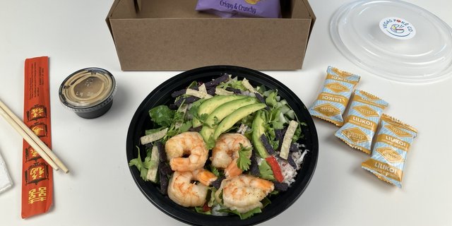 Spicy Shrimp Boxed Lunch