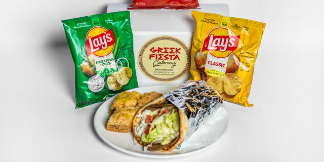 Marinated Chicken Gyro Lunch Box