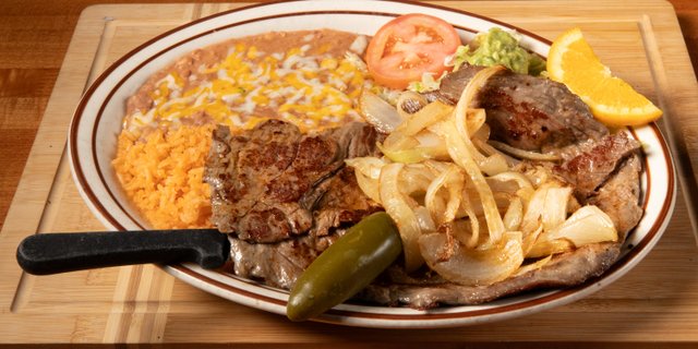 Carne Asada Casa Don Juan-Style Plate