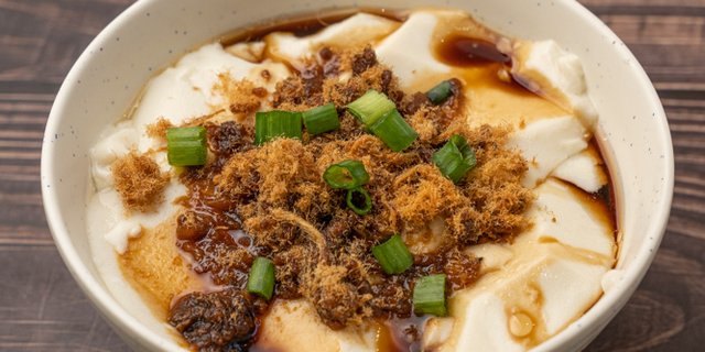 Salty Soy Pudding (鹹豆花)