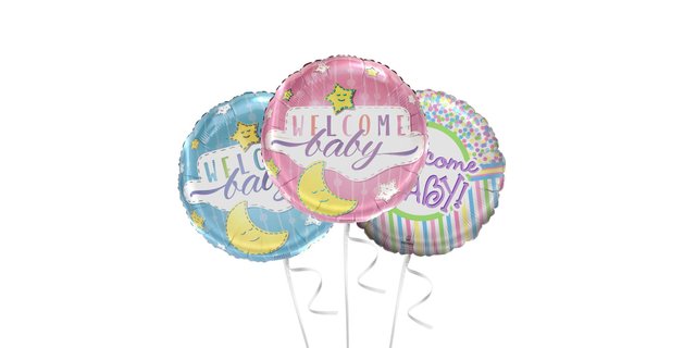 New Baby Foil Balloons