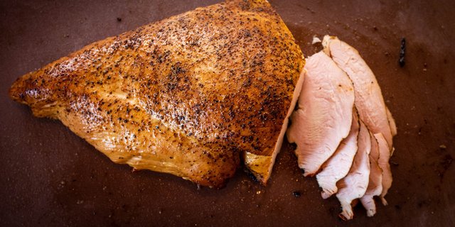 Smoked Turkey Breast Pan