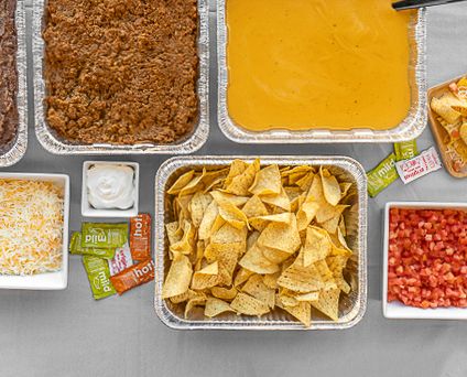 Build-Your-Own Beef Nacho Bar