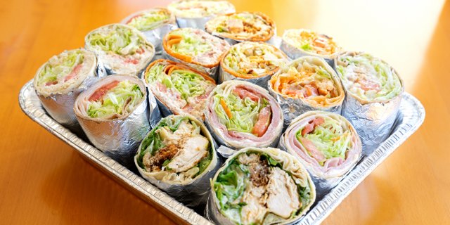 Mixed Assorted Wrap Tray