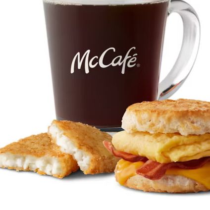 Bacon, Egg & Cheese McMuffin Meal