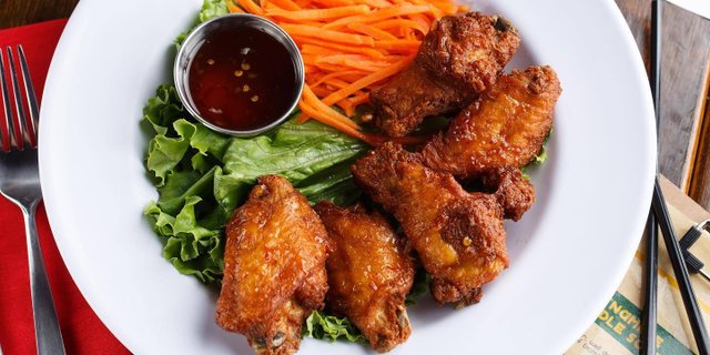 Fish Sauce Chicken Wings