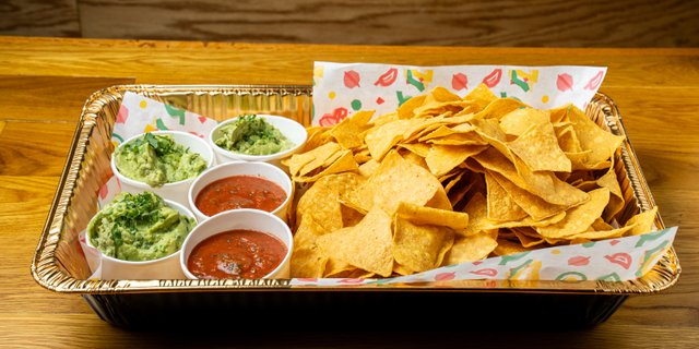 Guacamole, Salsa & Chips