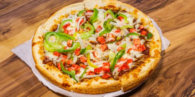 Paneer Tikka Pizza