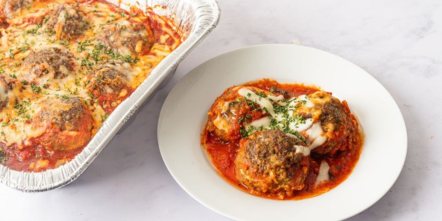 Baked Italian Meatballs
