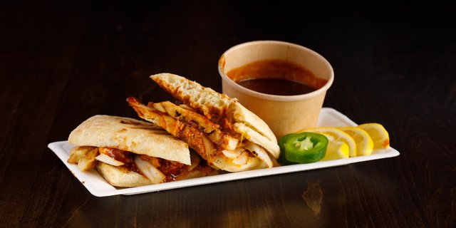 BBQ Chicken Panini