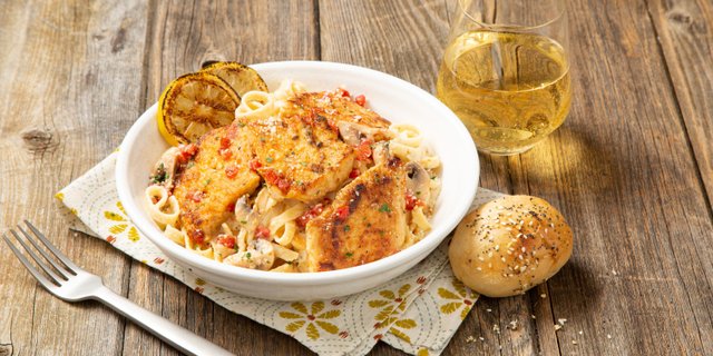 Vegetarian Tuscan Lemon Pasta