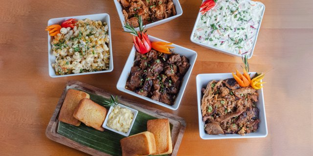 Three Meats Buffet w/ Sides