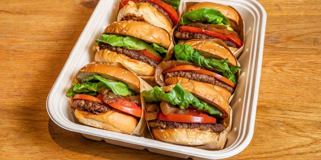 Impossible Burger Platter