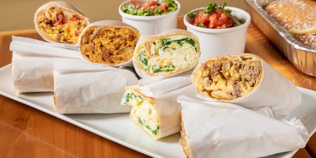 Large Assorted Breakfast Burritos