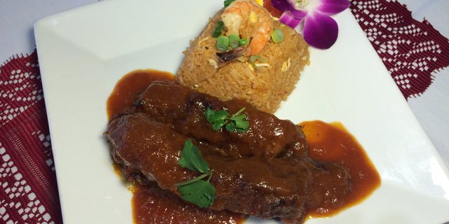 Spare Rib BBQ Fried Rice