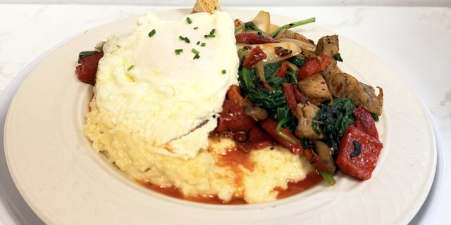 Polenta Breakfast Bowl Tray